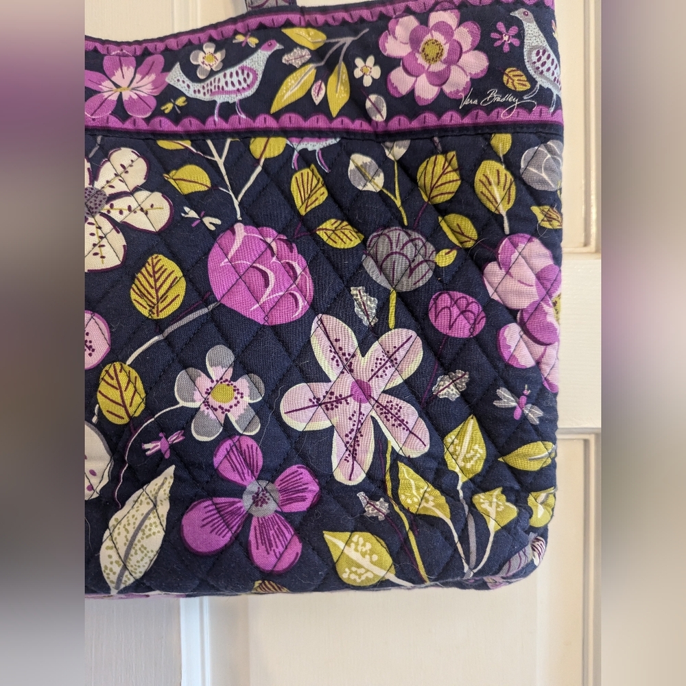 Vera Bradley large Floral Nightingale tote - Picture 2 of 10